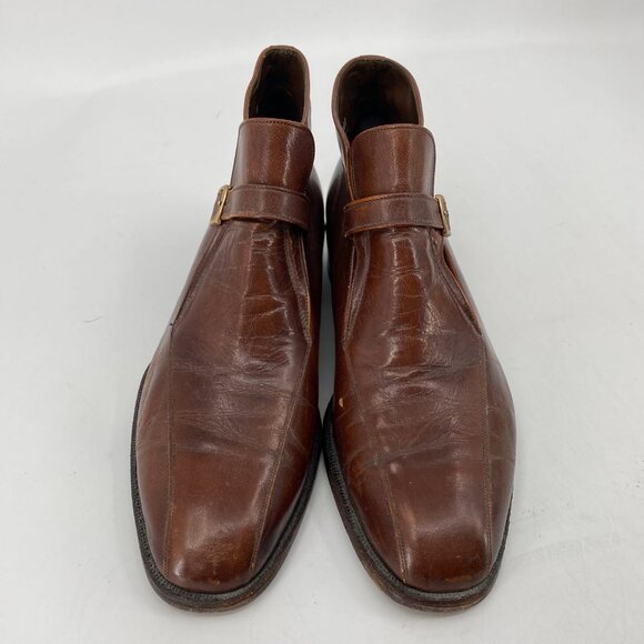 Florsheim Brown Leather Square Toe Bootie | Men\'s Size 9.5 main image 5